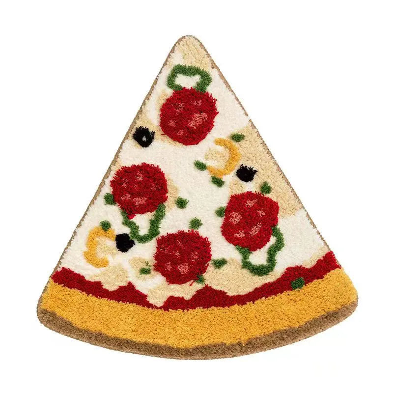 Skanto | Fluffy Tuftet Pizza Bademat