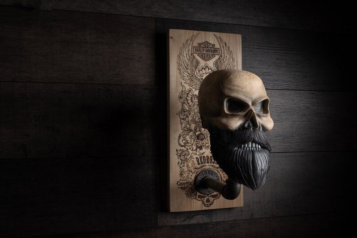 Skanto | Bearded Skull – Eagle Skull & Cross