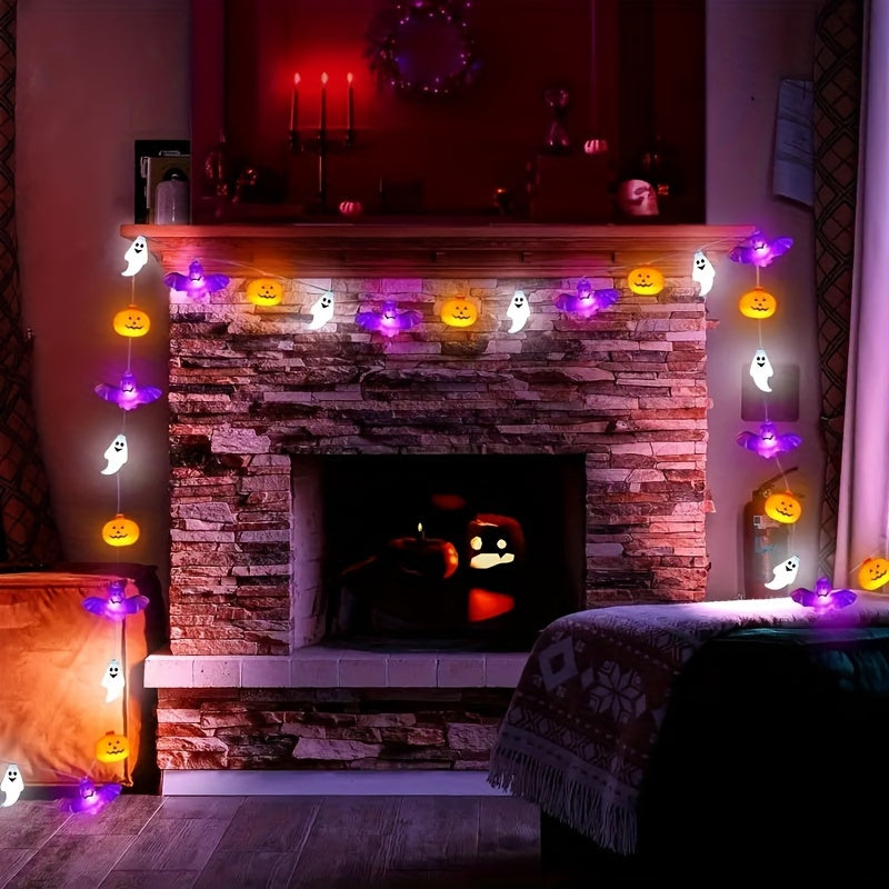 Skanto | Halloween Lys Batteridrevet Gresskar Lyskede
