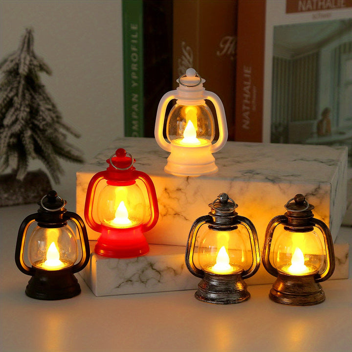 Retro LED Mini Lanterns – Atmosfærisk Belysning for Fester Skanto