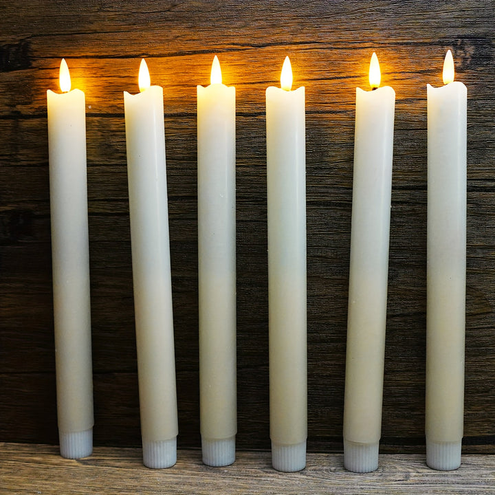 Eebuss Flameless Cone Candles – Realistisk LED Effekt Skanto