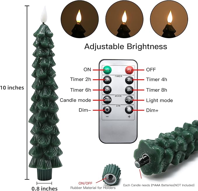 Skanto | Flameless LED-lys med fjernkontroll – Realistisk 3D-flammende modell LumaGlow