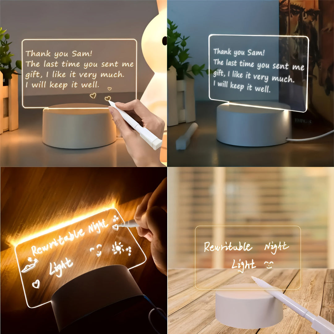 LumiBoard – Stilig LED-bordlampe med pennholder Skanto