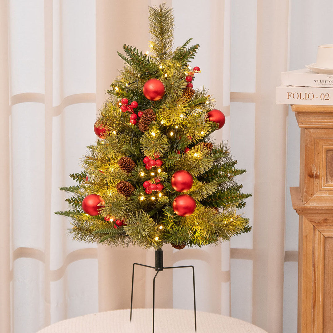 Skanto | Forhåndsbelyst kunstig juletre