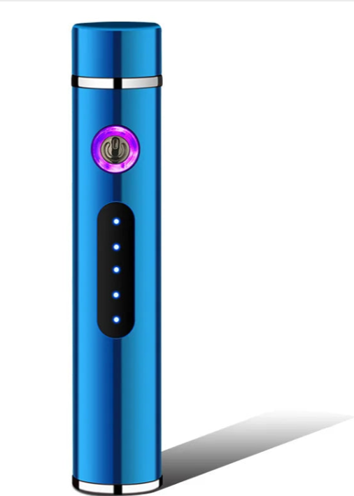 Skanto | Voltrino Sylinder USB-tenner | Dobbelbue-teknologi | Oppladbar & vindbestandig | Edelmetallhus for menn