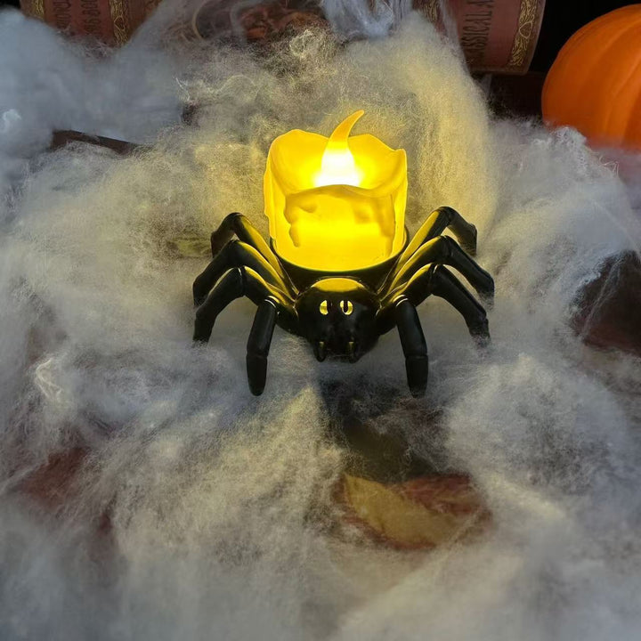 Skanto | Halloween Dekorasjon – Spiderback Ornament med Lys og Øye Design