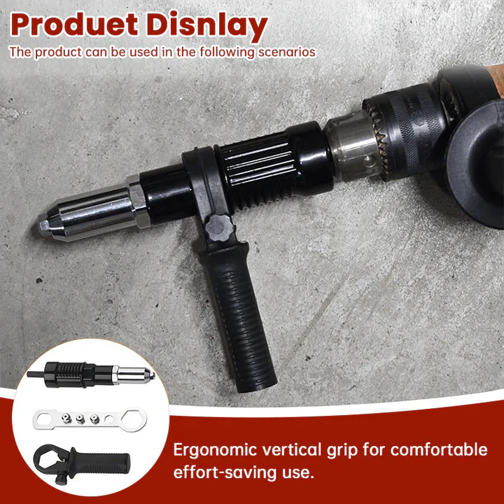 Nail Plier Adapter for Battery Drill – SpeedRivet | Skanto