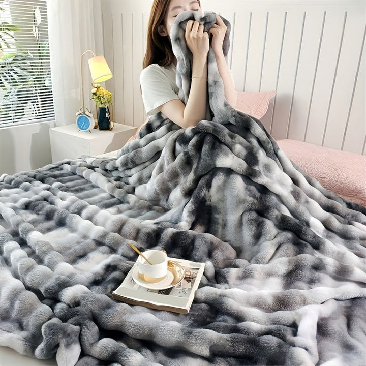 SnuggleFleece – Luksusmyk teppe for alle sesonger Skanto