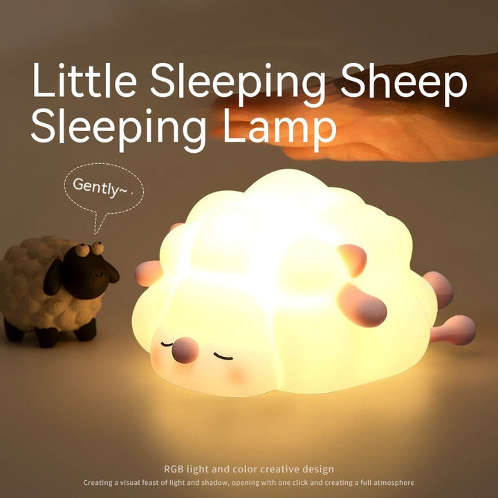 Oppladbar sau nattlampe med timer og dimmer | Skanto