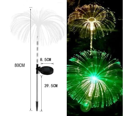 Solarglødende gelélamper | Skanto