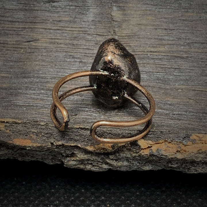 Skanto | Naturlig Ubehandlet Fødselsten Ring - Selina