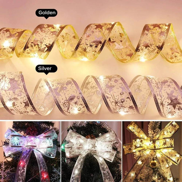 Skanto | LED Jul Silke Lys Juletre Høytids Dekorativ Lyslenke