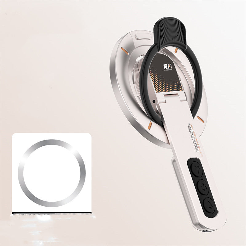 Skanto | Multi-Funksjonell Magnetisk Metall Roterende Telefonstativ & Ringholder