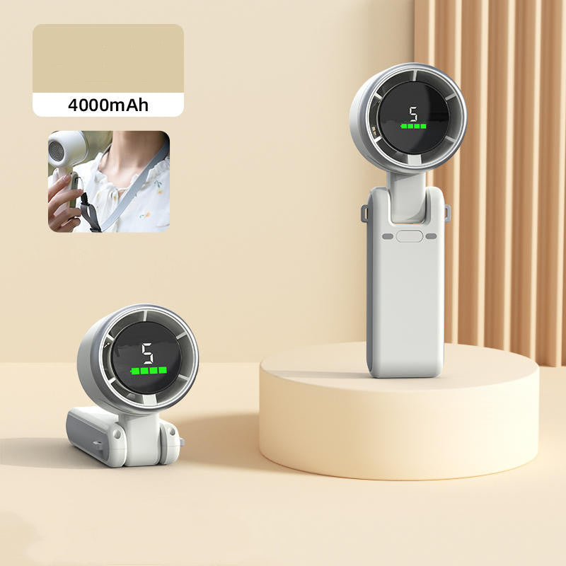 Skanto | 4000mAh Turbocharged Håndholdt Mini Vifte
