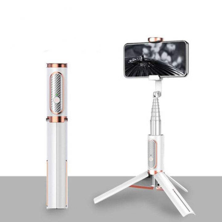 Skanto | Kompakt Utvidbar Bluetooth Selfiestang, med Stabilt Stativ og 360¬∞ Roterbar Design