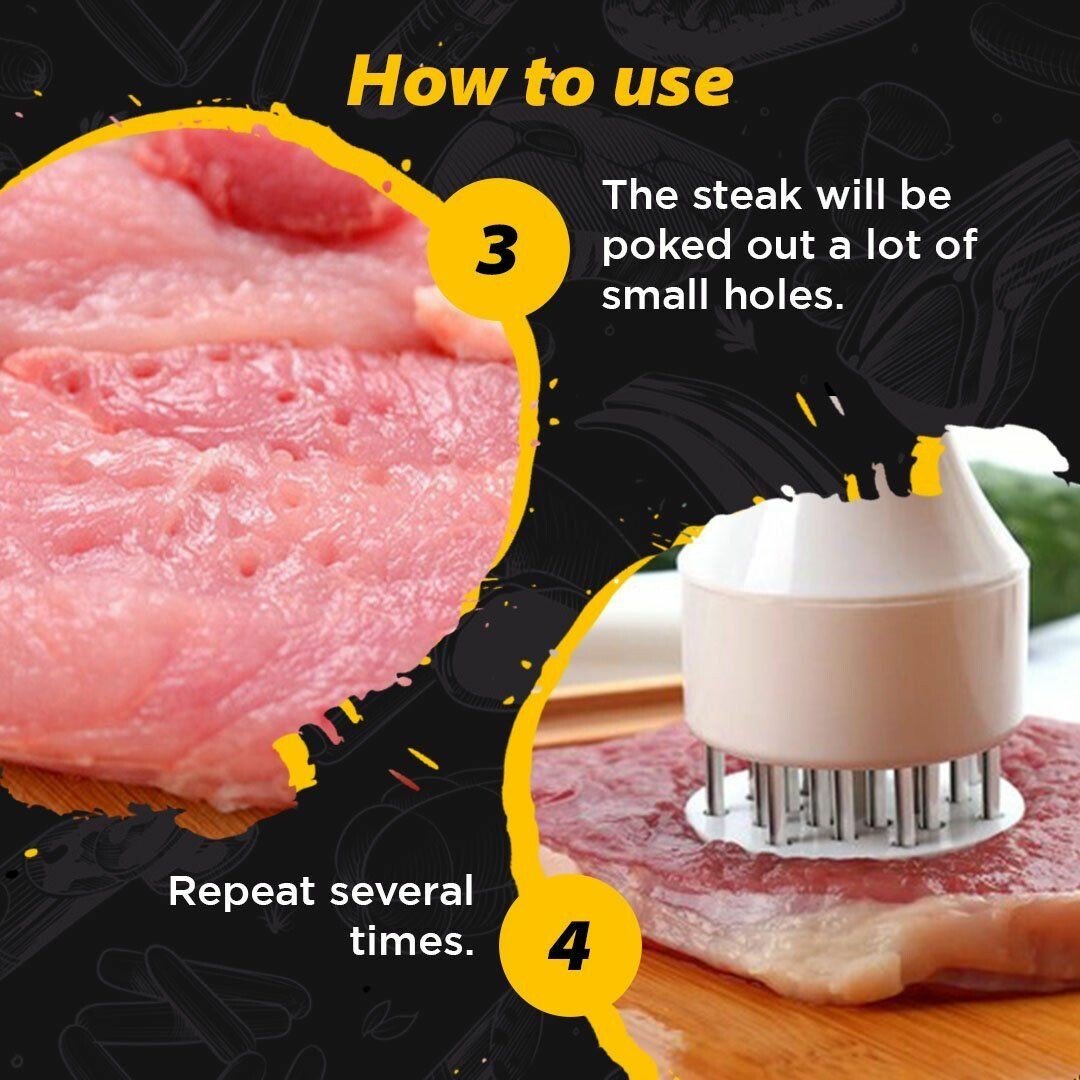 Skanto | 🥩Multi-funksjonell rustfritt stål hurtigtrykk kjøttmørner