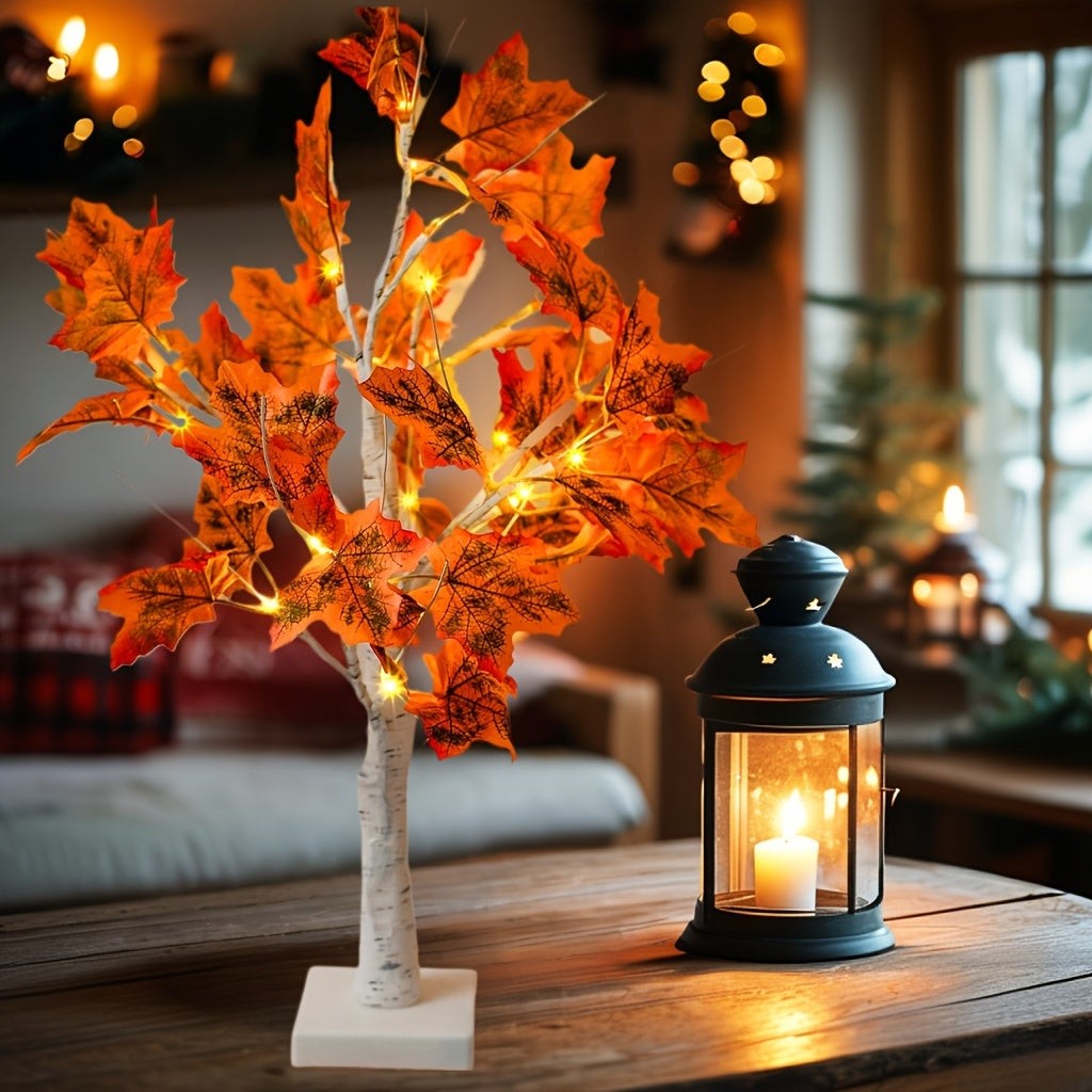 Skanto | Miniature dekorativt trelampe med LED-belysning