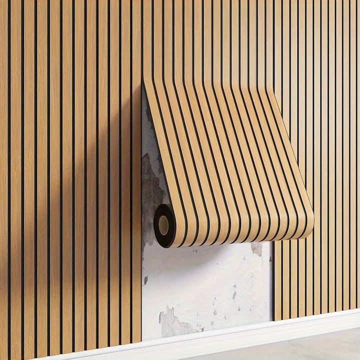 Skanto | 3D Selvklebende Veggpaneler med Realistisk Treutseende - Wallvera