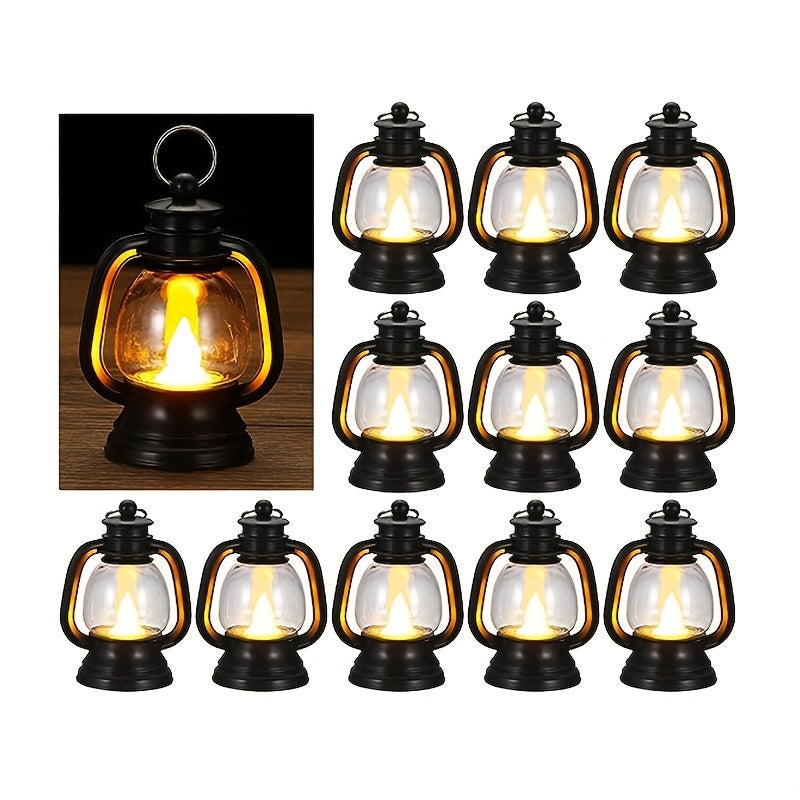 Retro LED Mini Lanterns – Atmosfærisk Belysning for Fester Skanto