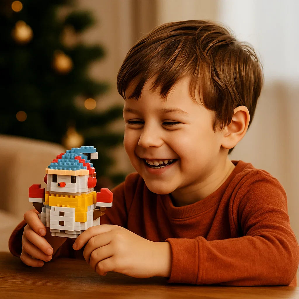 Skanto | Kreative Byggekloss Julefigurer - Moro for Hele Familien