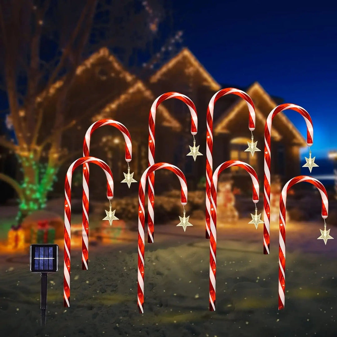 Zucker Crystal String Lights | Utendørs julebelysning | Skanto