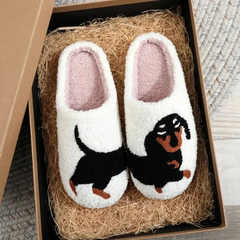 Norvo | Dachsund Wursthund Slippers
