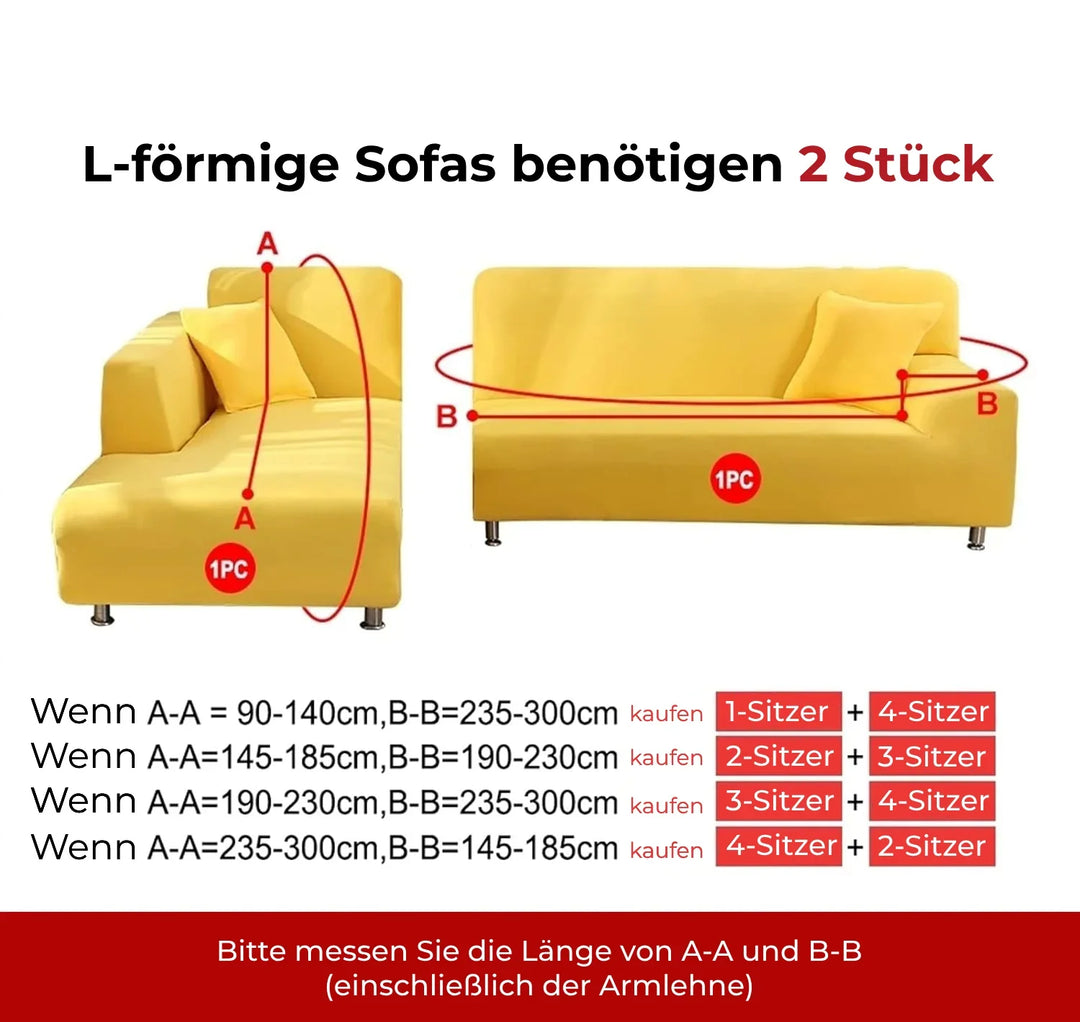 Skanto | SofaGuard™ | Elastisk fløyelssofa trekk som sparer deg for penger