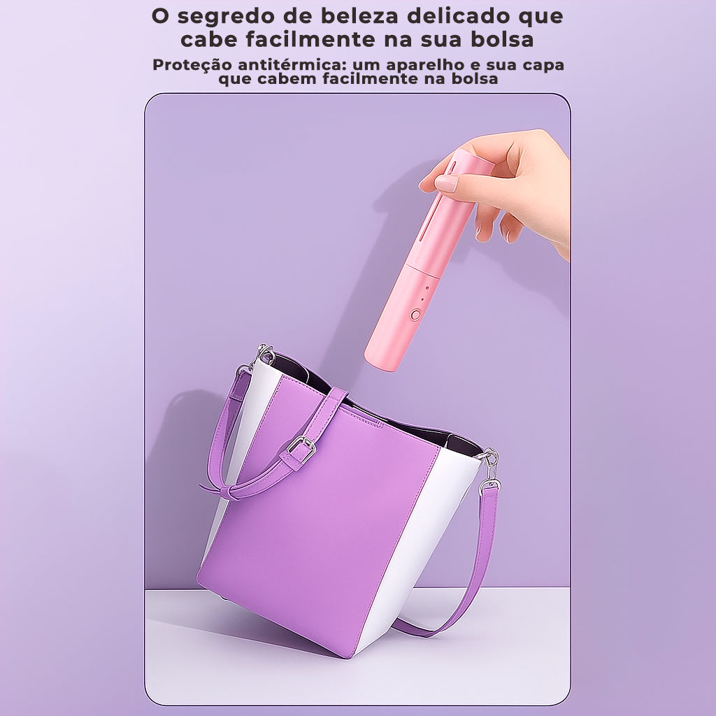 Skanto | Glatzza Mini-Glattbørste — Silky smooth drømmehår på 60 sekunder som fanger alles blikk!