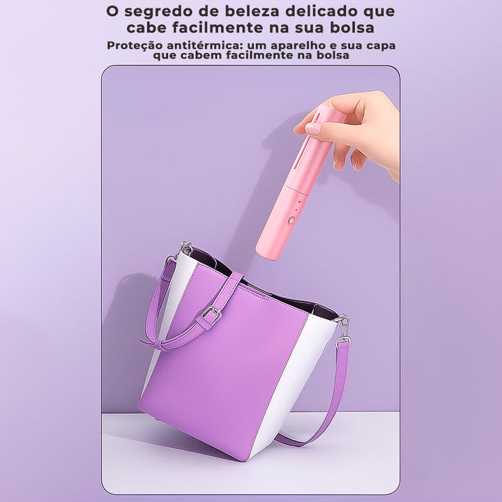 Skanto | Glatzza Mini-Glattbørste — Silky smooth drømmehår på 60 sekunder som fanger alles blikk!