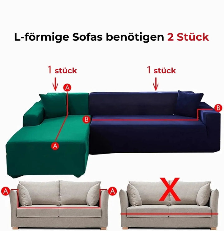 Skanto | SofaGuard™ | Elastisk fløyelssofa trekk som sparer deg for penger