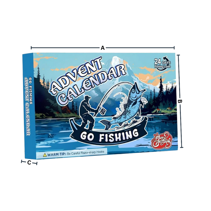 Fiske-Aadventskalender Med Daglige Overraskelser