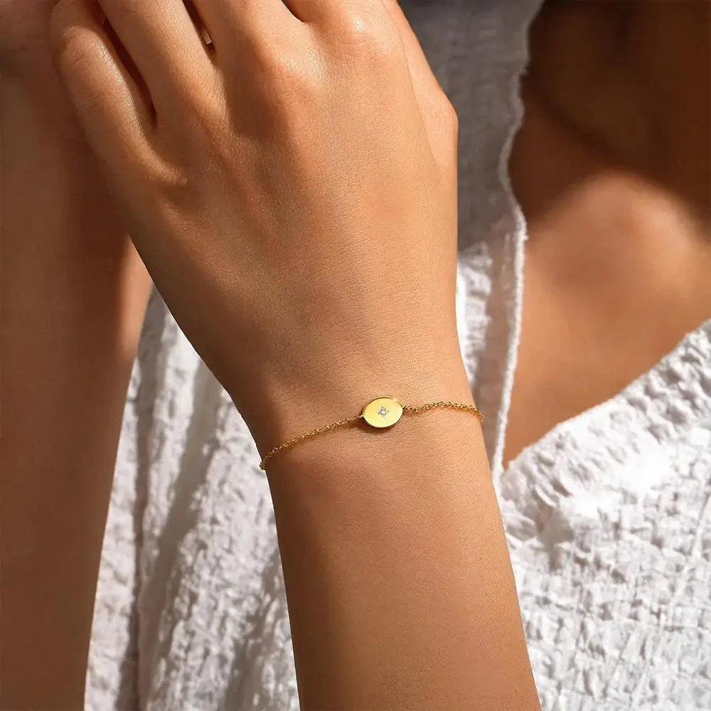 Skanto | Delikat Kjede Nordstjerne Armbånd
