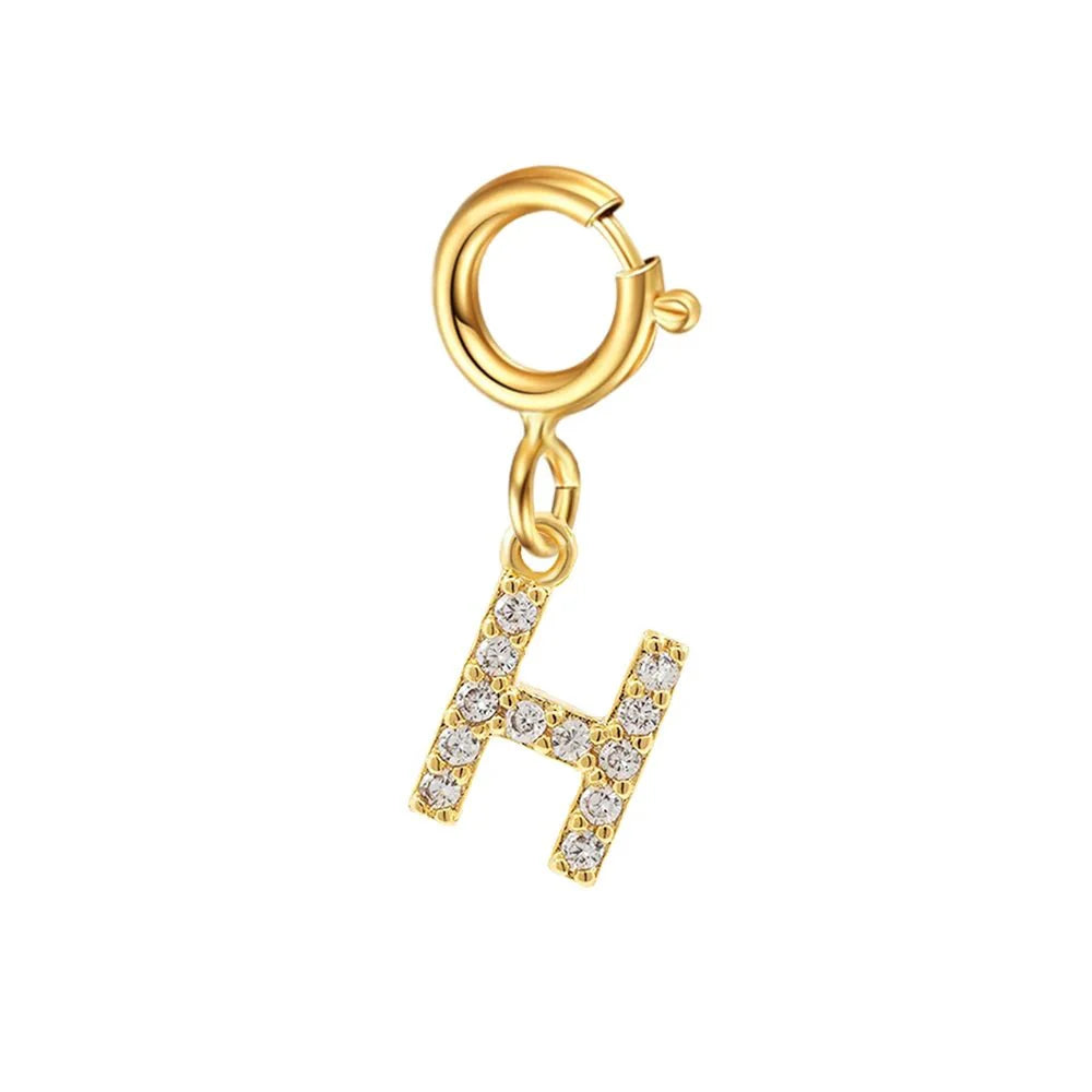 Skanto | Delikat Cuban Figaro Kjede Bokstav Initial Armbånd