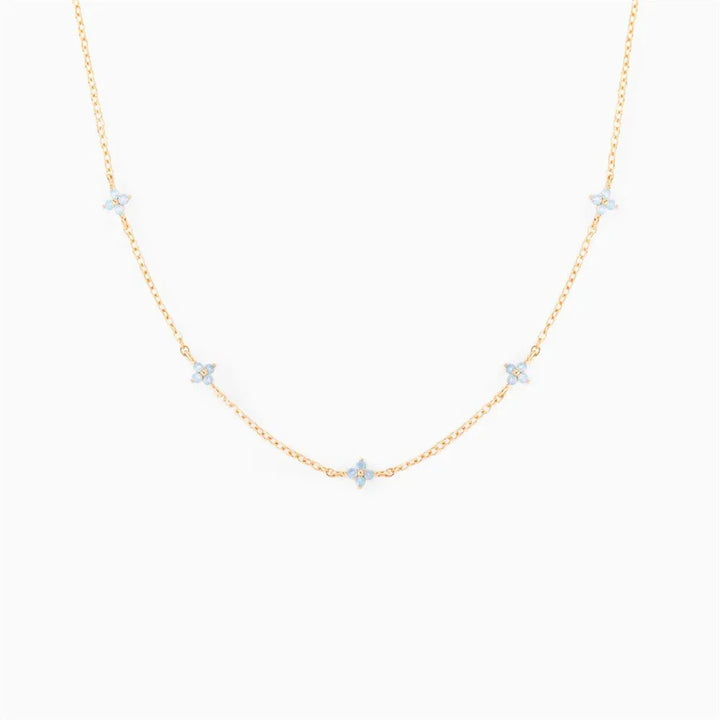 Skanto | Delikat Lite Blomsterr Necklace