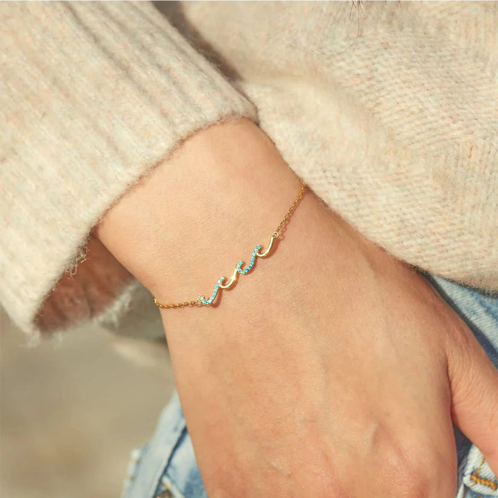 Skanto | Dainty Wave Armbånd