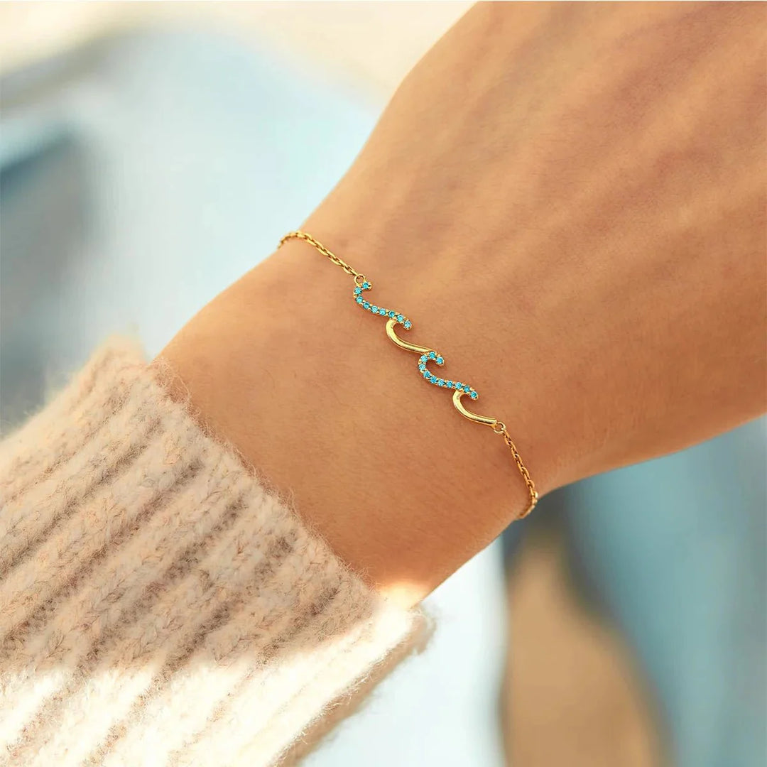 Skanto | Dainty Wave Armbånd