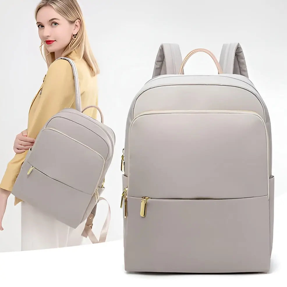 Skanto | Sophia – Trendy Multifunksjonell Dame Toppose | Vanntett & Stilig Laptoptaske