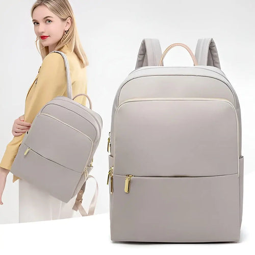 Skanto | Sophia – Trendy Multifunksjonell Dame Toppose | Vanntett & Stilig Laptoptaske
