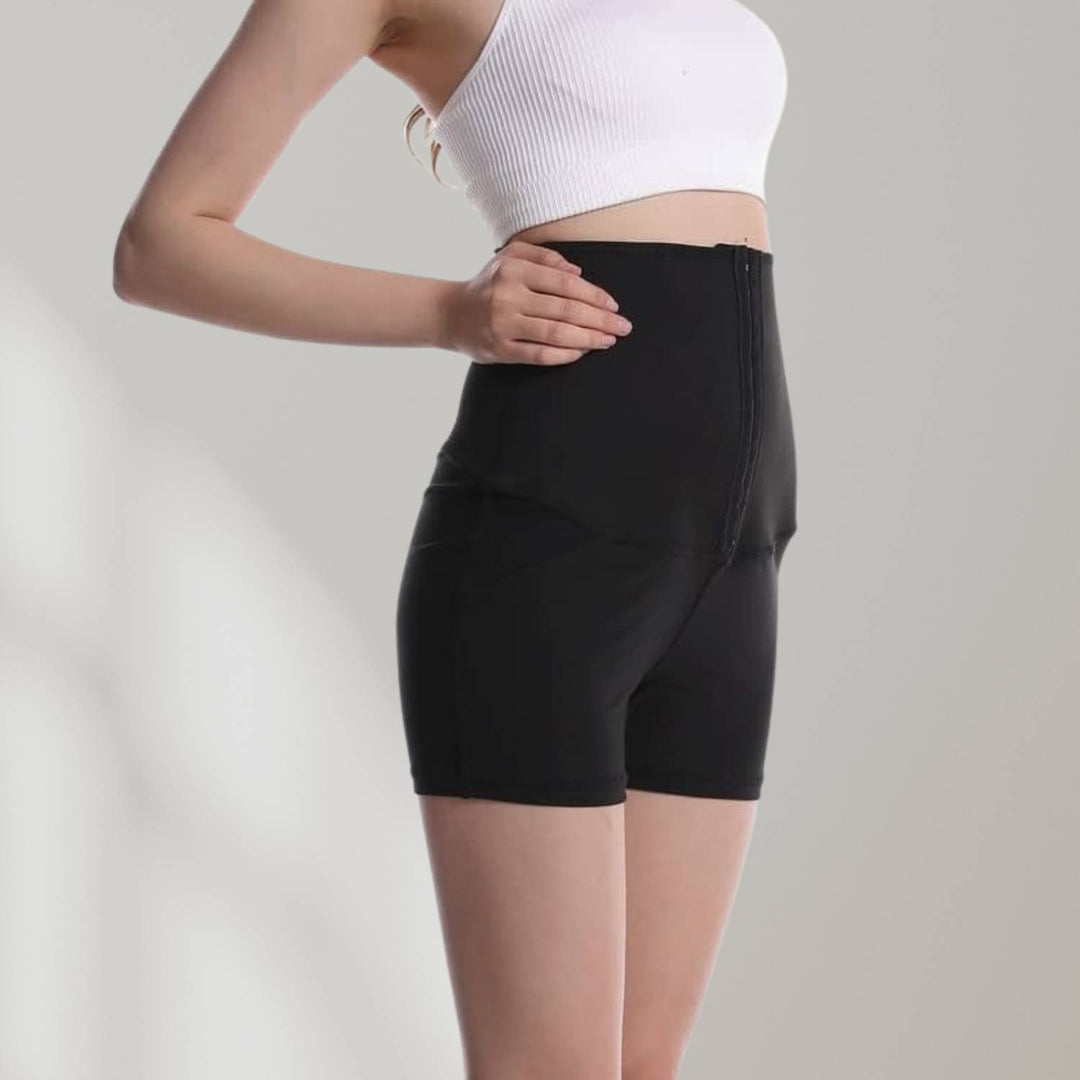Skanto | SweatFit Midjeformende – Høyt liv Sauna Legging med Midje Trener for Kvinner