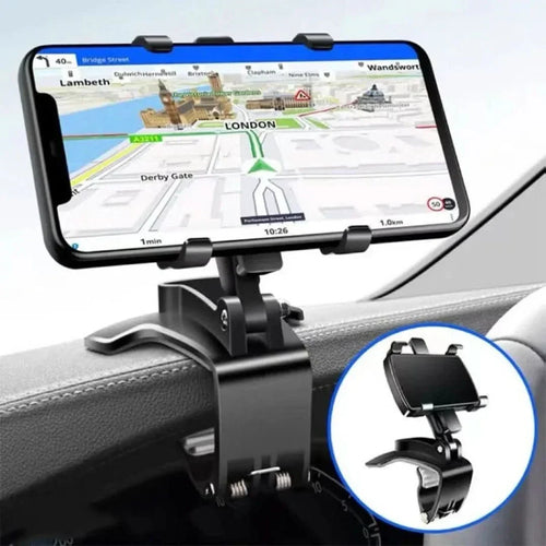 Universal roterbar mobilholder for bilen – Sikker og hender-fri navigasjon | Skanto