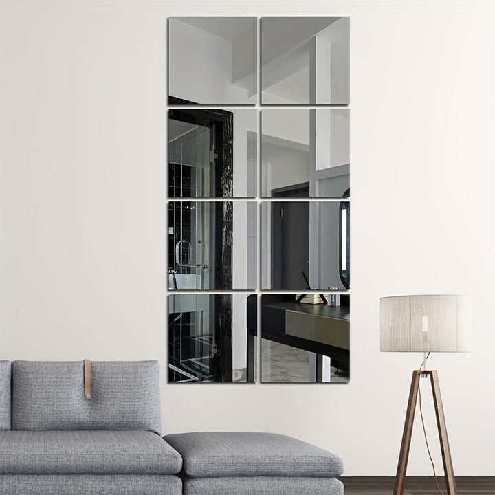 EleganceMirror – Luksus 3D Akryl Speilfliser Sett Skanto