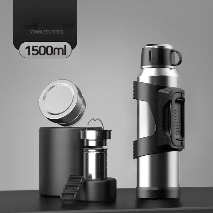 Rustfritt stål kraftig reise tur termos | Skanto