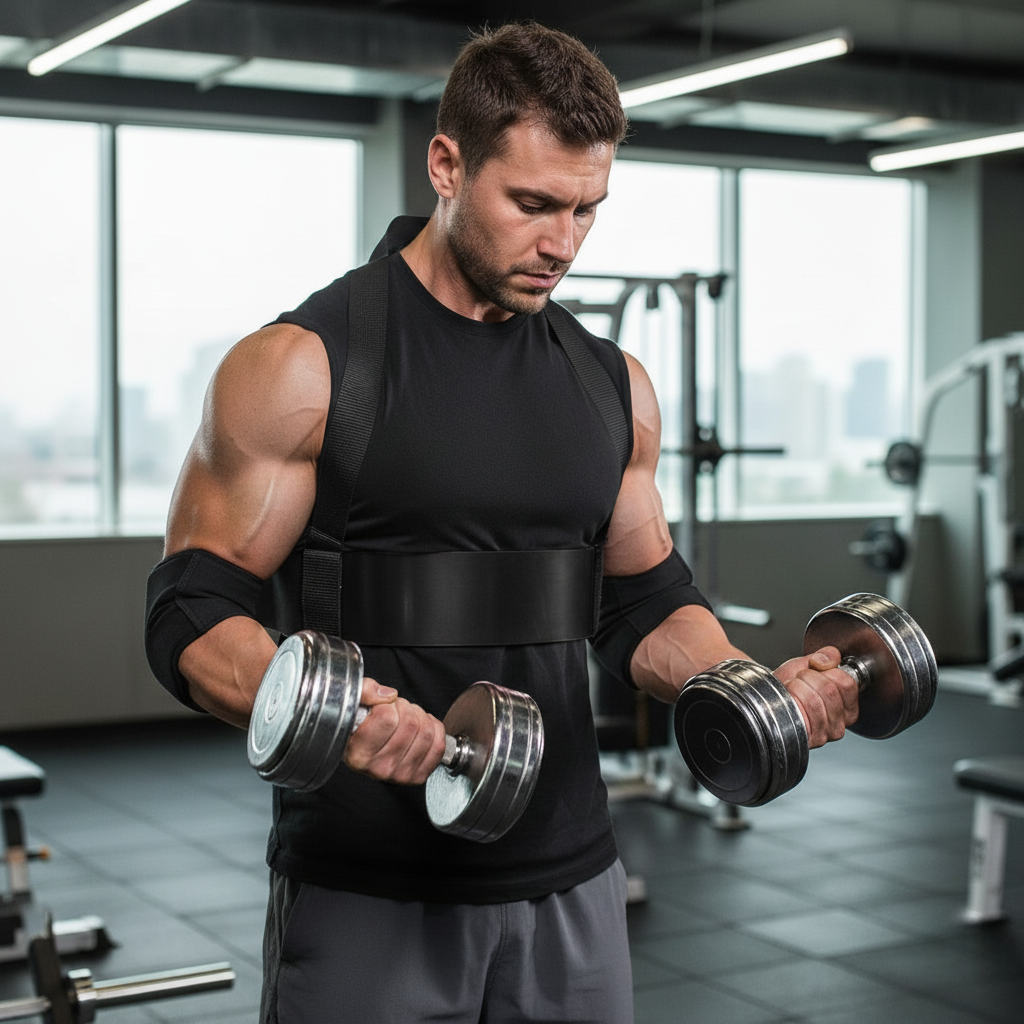 Skanto | Aluminiumlegering Biceps Treningsbrett for Styrke og Muskelbygging