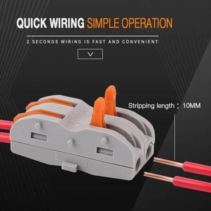 Skanto | Push-type Quick Connection Terminal, Wire Splitter