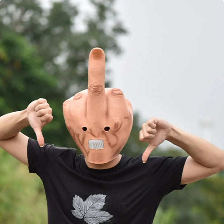 Skanto | Giant Middle Finger Morsom Maske