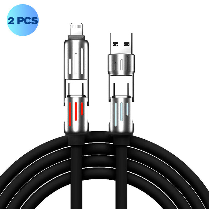 240W 4-i-1 USB C Kabel | Skanto