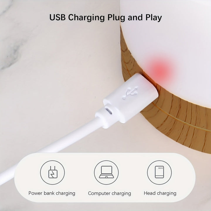 LightAura - RGB Berøringsbordlampe med Fjernkontroll Skanto