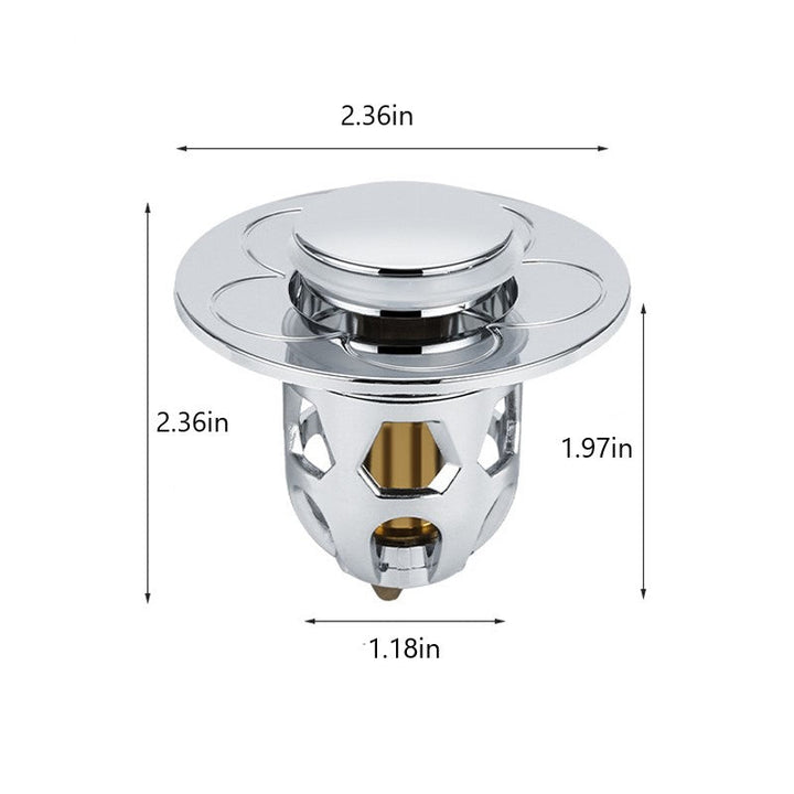 Press-Pop Vask Drenering Stopper | Skanto