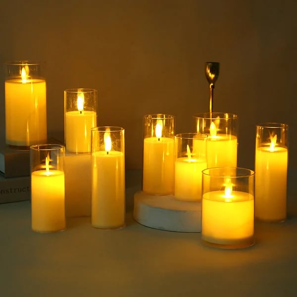Skanto | Ekte Uten Flamme Stearinlys LED Elektronisk Lys