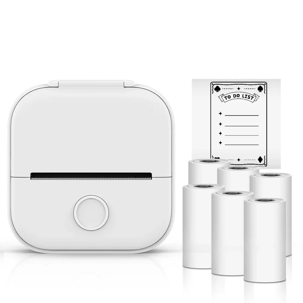 PocketPrint Mini – Bærbar termisk fotoprinter uten Skantoekk | Skanto